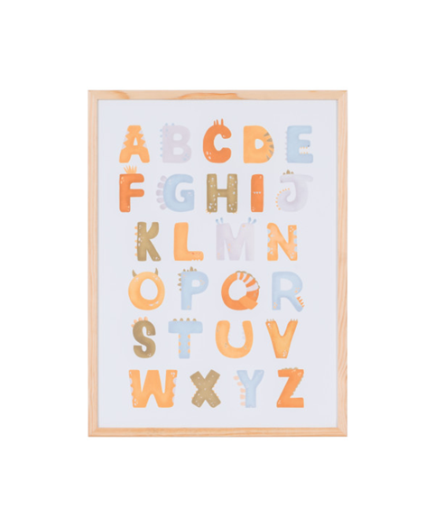 Image 1 of Dino Alphabet Magnetic Board