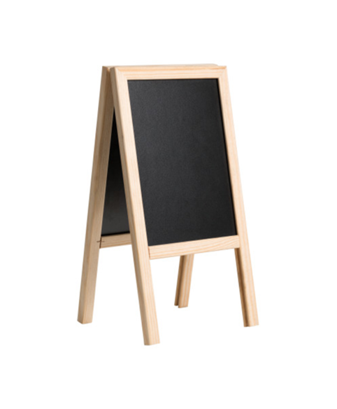 Image 1 of A-Frame Chalkboard - Tabletop